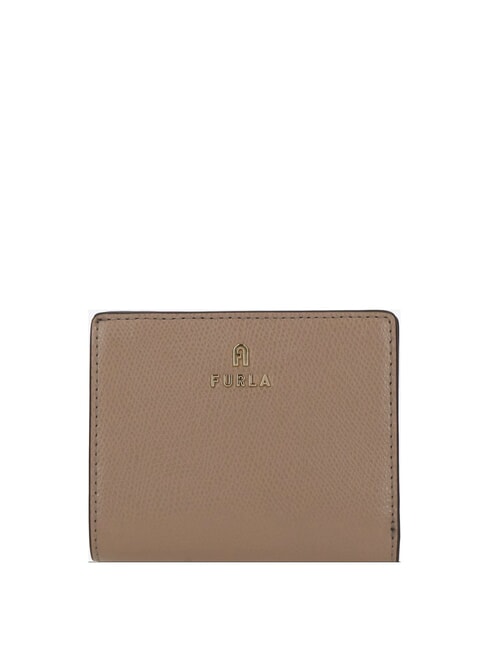 FURLA CAMELIA Kompakte Lederbrieftasche grau - Brieftaschen Damen