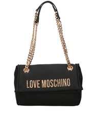 LOVE MOSCHINO BOLD LOVE HAMMERED  Umhängetasche / Crossbody Bag Schwarz - Damentaschen - 1