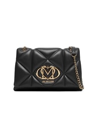 LOVE MOSCHINO EMBOSSED Umhängetasche / Crossbody Bag Schwarz - Damentaschen - 1