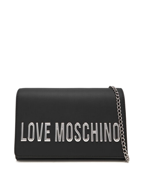 LOVE MOSCHINO SMART DAILY  Clutch mit Schultergurt Schwarz Schwarz - Damentaschen