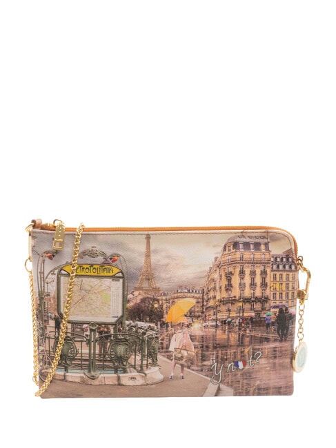 YNOT YESBAG Clutch Clutch mit Schultergurt Pariser Metro - Damentaschen
