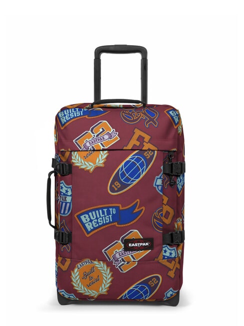 EASTPAK TRANVERZ S Trolley für Handgepäck Clash Burgund - Handgepäck