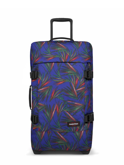 EASTPAK TRANVERZ M Mittlerer Trolley Brize Palm Navy - Halbharte Trolleys
