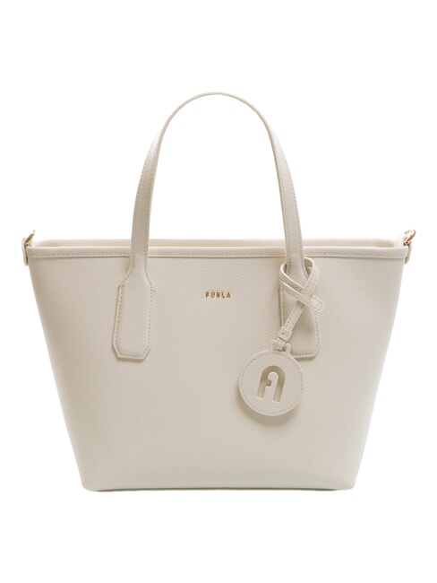 FURLA CLASSIC Handtasche, Ledershopper Mäusespeck - Damentaschen