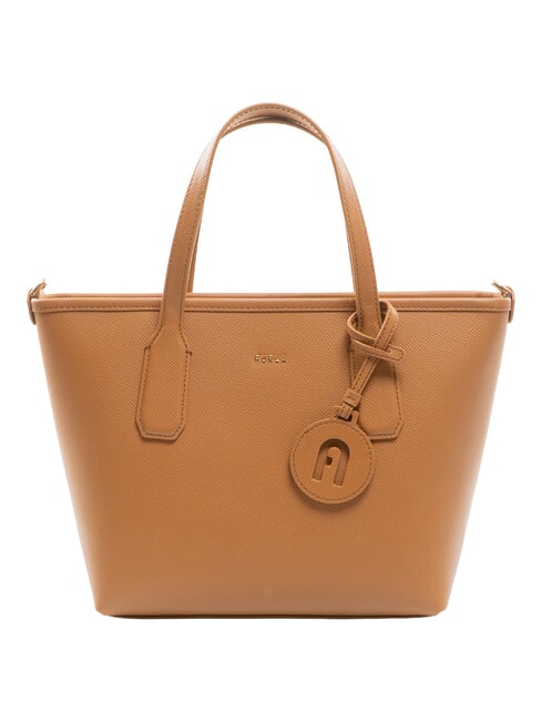 FURLA CLASSIC Handtasche, Ledershopper Brandy - Damentaschen