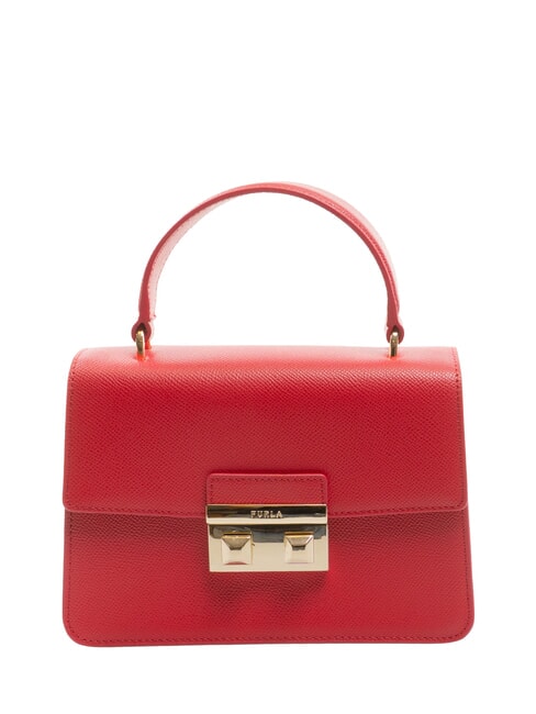 FURLA BELLA Kleine Ledertasche St. Andromeda Venezianisches Rot - Damentaschen