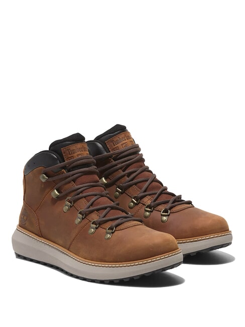 TIMBERLAND HUDSON ROAD Lederschuhe Rost voller Maserung - Herrenschuhe