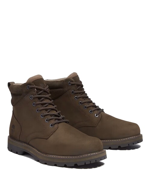 TIMBERLAND BRITTON ROAD Wasserdichte Stiefeletten aus Leder dunkelbraunes Nubuk - Herrenschuhe