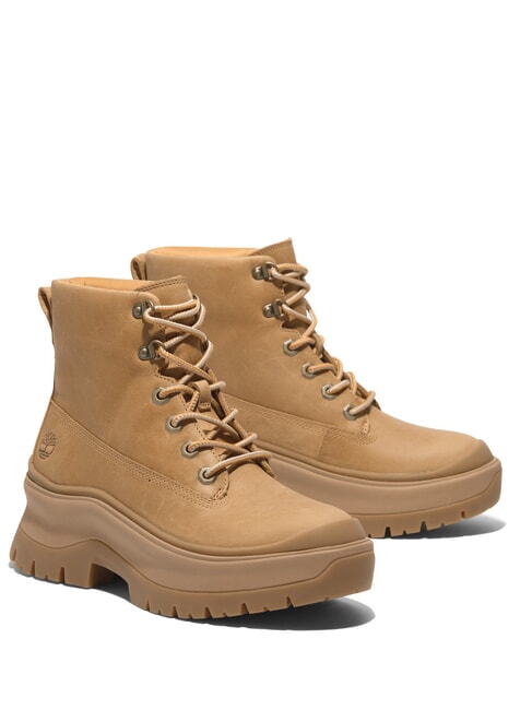 TIMBERLAND ROXIE LANE Stiefeletten aus Leder Vollkornweizen - Damenschuhe