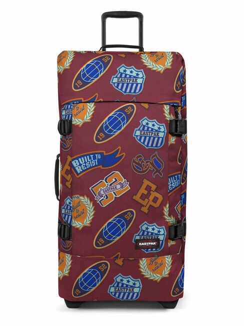 EASTPAK TRANVERZ L Großer Trolley Clash Burgund - Halbharte Trolleys