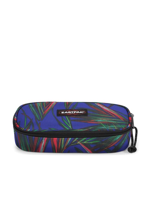 EASTPAK OVAL SINGLE Fall Brize Palm Navy - Etuis und Zubehör