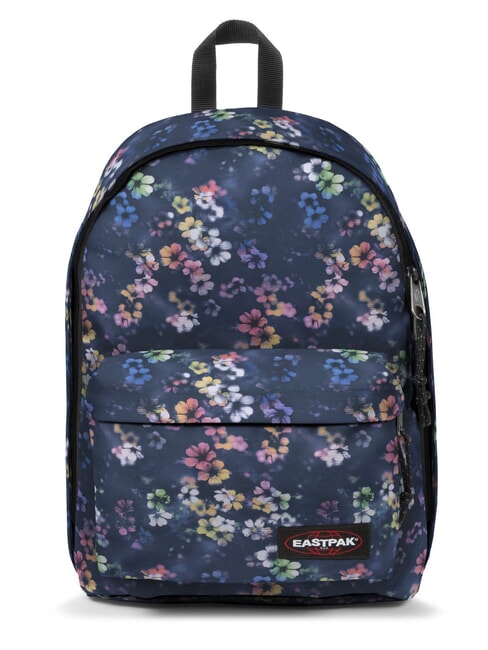 EASTPAK OUT OF OFFICE 13 "Laptop-Rucksack Flora Fade Navy - Rucksäcke für Schule &amp; Freizeit