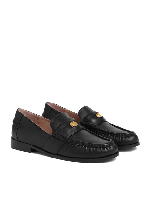 COCCINELLE C-PENNY LOAFER Glattleder-Loafer Schwarz - Damenschuhe