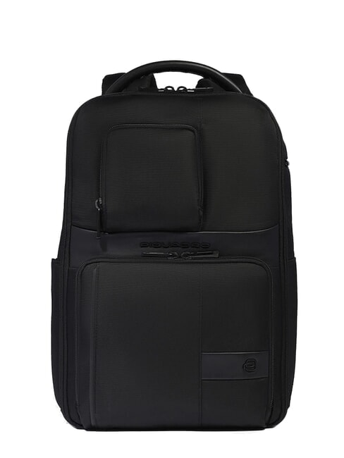 PIQUADRO WOLLEM GOMMATA  15,6" Laptop-Rucksack Schwarz - PC-Rucksäcke