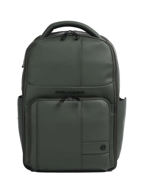 PIQUADRO WOLLEM GOMMATA  15,6" Laptop-Rucksack GRÜN - PC-Rucksäcke