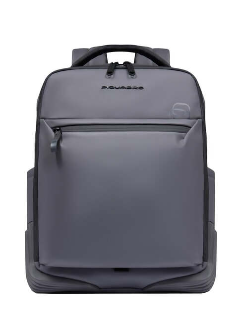 PIQUADRO CORNER SPECIALE GOMMATO  15,6" Laptop-Rucksack GRAU - PC-Rucksäcke