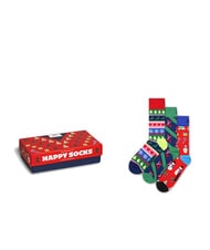 HAPPY SOCKS X-MAS SWEATER Geschenkset mit 3 Paar Socken - Herrensocken/Herrenstrümpfe