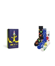 HAPPY SOCKS ELTON JOHN Geschenkset mit 3 Paar Socken - Herrensocken/Herrenstrümpfe
