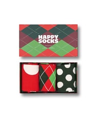 HAPPY SOCKS HOLIDAY CLASSICS Geschenkset mit 3 Paar Socken - Herrensocken/Herrenstrümpfe