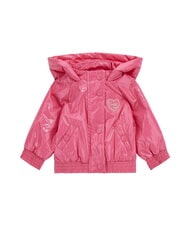 GUESS KIDS Wattierte Jacke mit Kapuze - Kinder Jacken