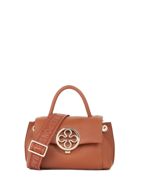 V73 FEDERICA Kleine Handtasche mit Schultergurt Leder - Damentaschen