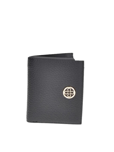 V73 FEDERICA Mittelgroße Geldbörse mit Münzfach Schwarz - Brieftaschen Damen