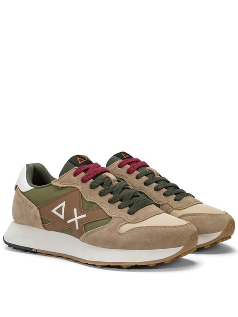 SUN68 JAKI BICOLOR Turnschuhe beigesc - Herrenschuhe