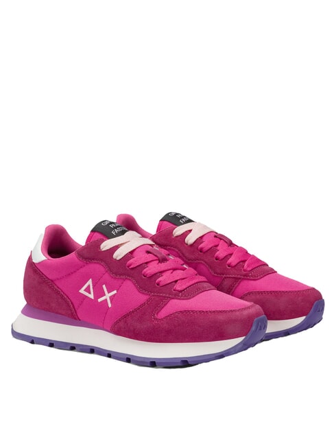 SUN68 ALLY SOLID  Turnschuhe dunkles Fuchsia - Damenschuhe