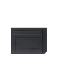 PIQUADRO W137 Flaches Kreditkartenetui aus Leder - Brieftaschen Herren