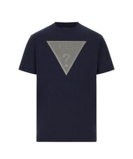 GUESS TRIANGLE LOGO Kurzarm-T-Shirt mit normaler Passform - Herren-T-Shirts