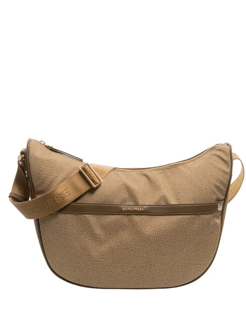 BORBONESE DOWNTOWN Large Umhängetasche Ölgrün - Damentaschen