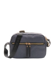 BORBONESE FLEXOS ZIP Mini-Umh&auml;ngetasche Schwarz - Damentaschen - 1