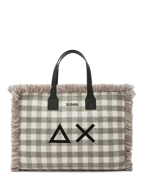 SUN68 CALI TARTAN Handtasche, mit Schultergurt grummelig - Damentaschen