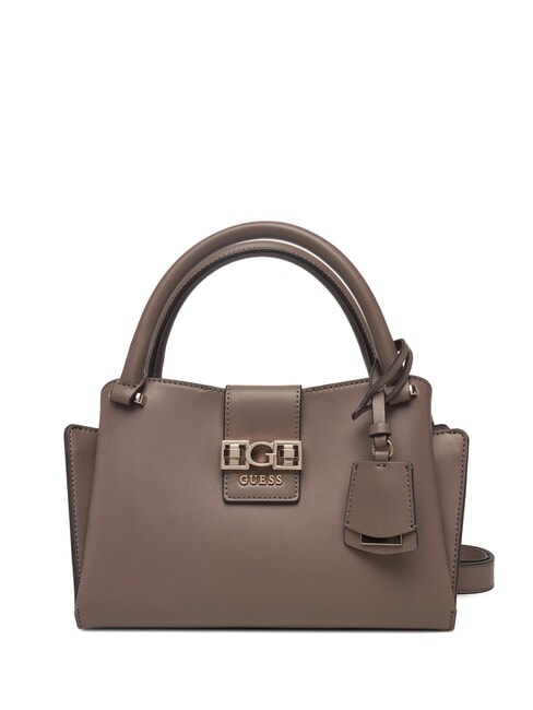 GUESS JANE Handtasche mit Schultergurt dunkles Taupe - Damentaschen