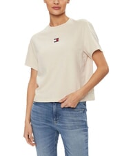 TOMMY HILFIGER TH JEANS MINI FLAG Kurzarm-T-Shirt - T-Shirts und Tops für Damen