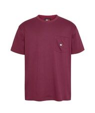 TOMMY HILFIGER TH JEANS Pocket Baumwoll-T-Shirt - Herren-T-Shirts