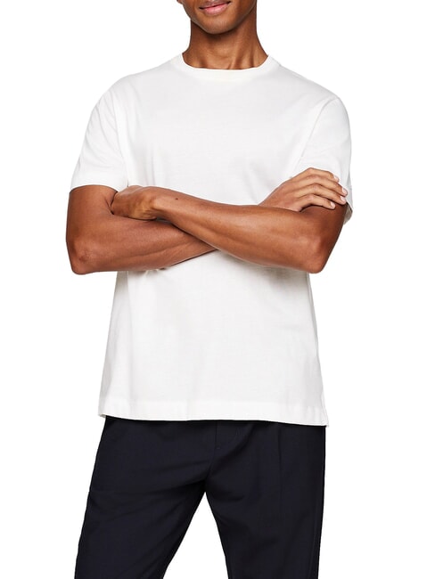 TOMMY HILFIGER TH Kurzarm-T-Shirt ecru - Herren-T-Shirts