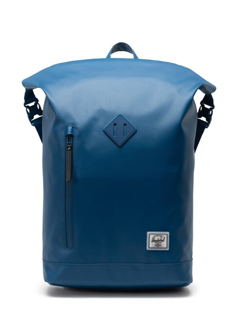 HERSCHEL ROLL TOP 15,6" Laptop-Rucksack Poseidon-Ton - Rucksäcke für Schule &amp; Freizeit