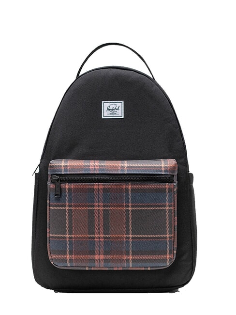 HERSCHEL NOVA  14" PC-Rucksack schwarzes Winterkaro - Rucksäcke für Schule &amp; Freizeit