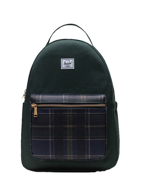 HERSCHEL NOVA  14" PC-Rucksack Dunkelstes Fichten-Winterplaid - Rucksäcke für Schule &amp; Freizeit