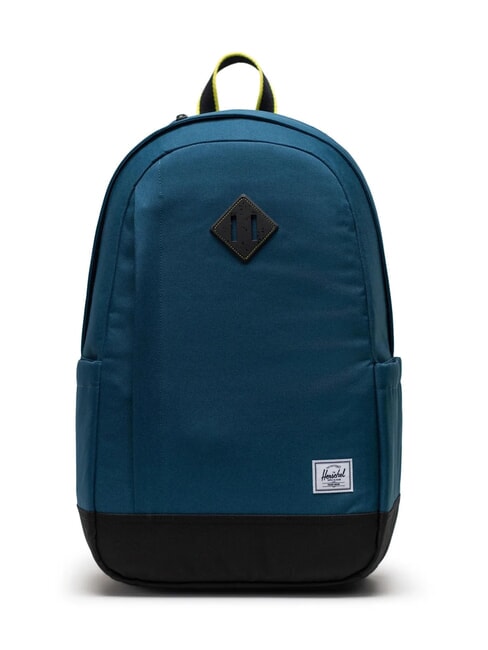 HERSCHEL SEYMOUR Rucksack Legionsblau/Schwarz/Nachtkerze - Rucksäcke für Schule &amp; Freizeit