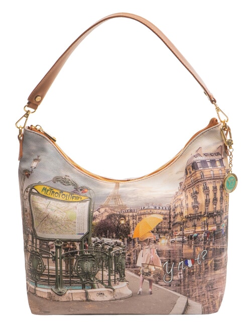 YNOT YESBAG Hobo-Schultertasche Pariser Metro - Damentaschen