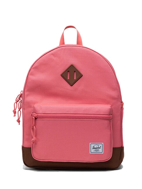 HERSCHEL HETITAGE YOUTH Rucksack Teerose/Sattelbraun - Rucksäcke für Schule &amp; Freizeit