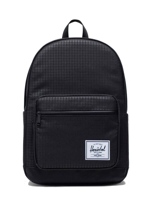 HERSCHEL POP QUIZ Rucksack Hahnentrittprägung/Schwarz - Rucksäcke für Schule &amp; Freizeit