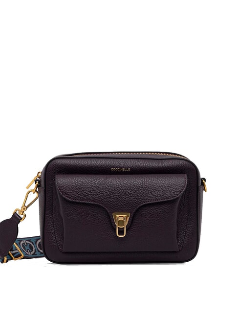 COCCINELLE BEAT SOFT RIBB  Umhängetasche Pflaumen - Damentaschen