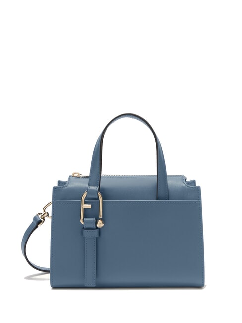 FURLA NUVOLA Mini-Handtasche mit Schultergurt grau blau - Damentaschen