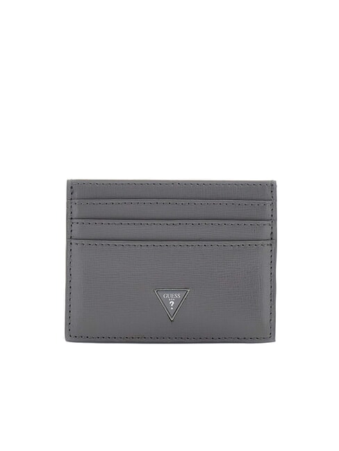 GUESS MILANO Flacher Kartenhalter grau - Brieftaschen Herren