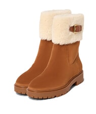 RALPH LAUREN ALLYSON Stiefeletten aus Schaffell und Wildleder - Damenschuhe