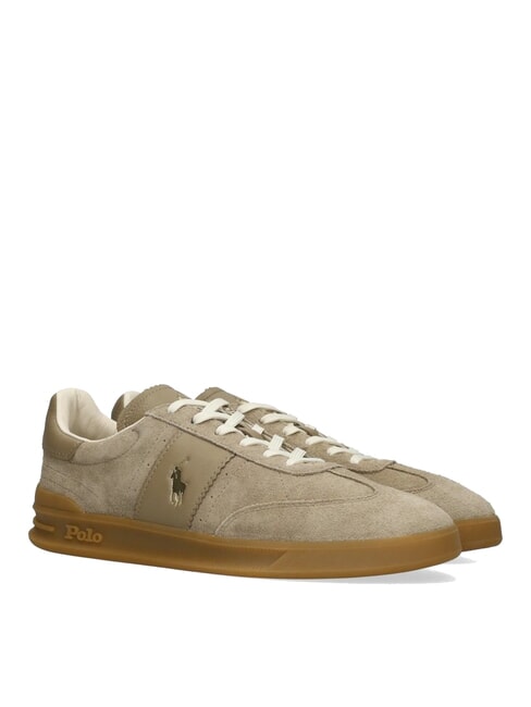 RALPH LAUREN HERITAGE AERA Sneakers aus Wildleder schmutziger Bock - Herrenschuhe
