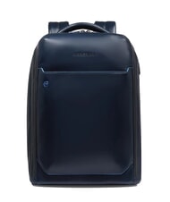 PIQUADRO BLUE SQUARE Fast-Check-Lederrucksack für 15,6"-Laptop - PC-Rucksäcke